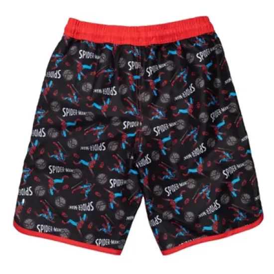 Marvel Avengers Spider-Man Rash Guard and Swim Trunks Little Kid to Big Kid image {3}