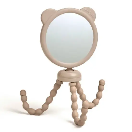 Itzy Ritzy Itzy Peek Stroller Mirror with Easy Attach Design - Tan Bear image {8}
