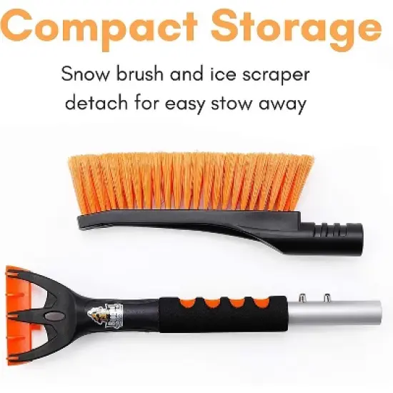 Snow Moover 24" Compact Snow Brush with Ice Scraper image {5}