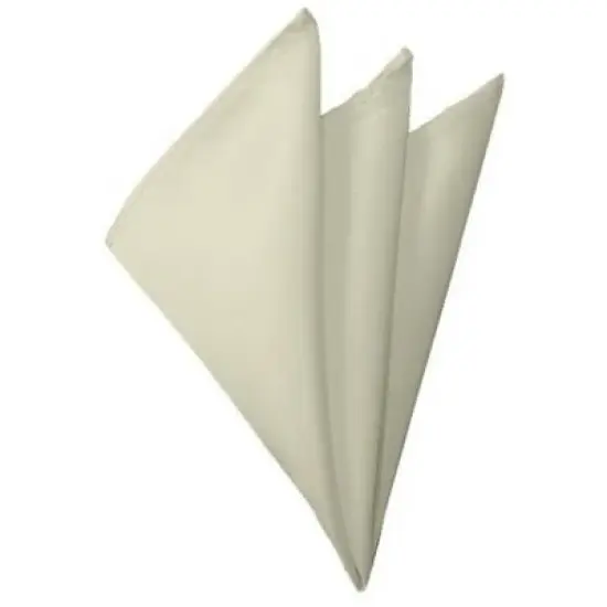 TheDapperTie - Men's Solid Color 10 Inch x 10 Inch Pocket Squares Handkerchief image {42}