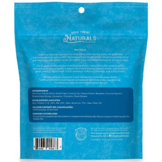 Dog Treat Naturals: Superfood Bites - Peanut & Blueberry, 8oz image {1}