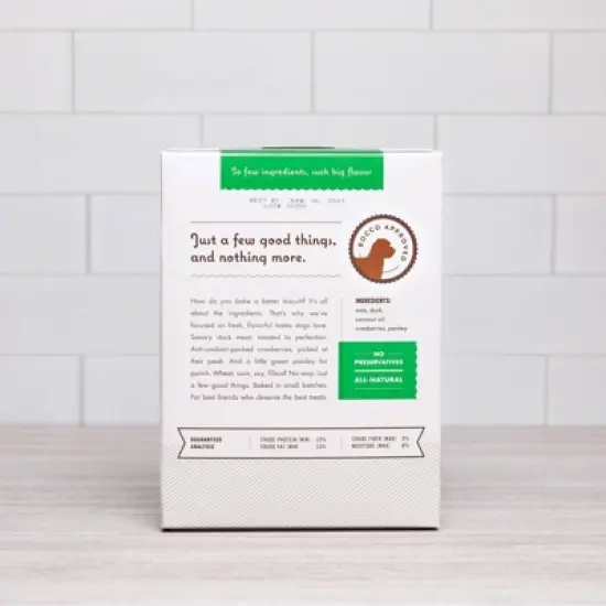 Rocco & Roxie Supply Co. Roasted Duck with Cranberries and Parsley Dog Treats - 14oz image {2}