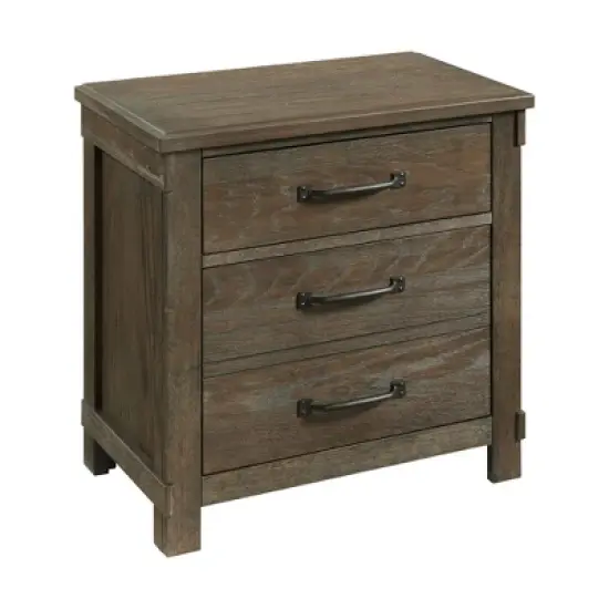 Jack 2 Drawer Nightstand with Usb Ports - Picket House Furnishings image {1}