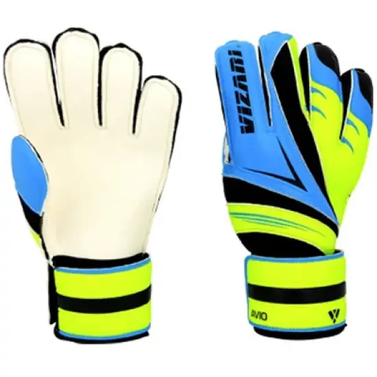 Vizari Avio F.P. Soccer Goalkeeper Goalie Gloves - Optimal Grip for All Skill Levels - Non-Slip Receiver Gloves for Kids and Adults, Ideal for Soccer Training and Matches image {1}