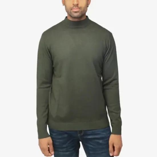 X RAY Men's Soft Slim Fit Turtleneck, Mock Neck Pullover Sweaters for Men(Big & Tall Available) image {9}
