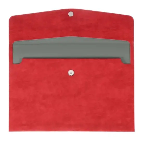 Unique Bargains Waterproof PU Leather File Folder with Button Closure 13.4" x 9.4" image {11}