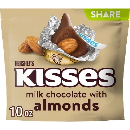 Hershey's Kisses Almond Chocolate Candy - 10oz image {7}