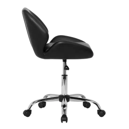 Pearl Office Swivel Height Adjustable Task Chair Black - Calico Designs image {4}
