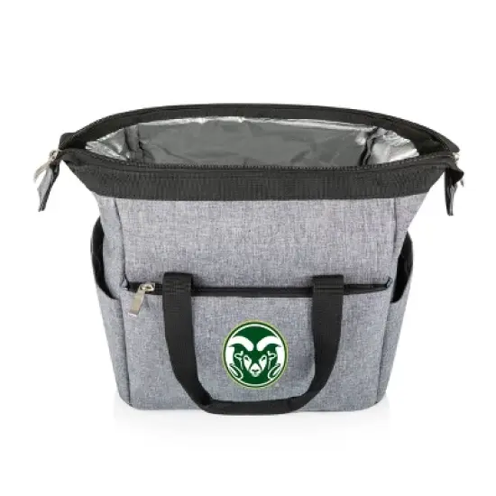 NCAA Colorado State Rams On The Go Lunch Cooler - Gray image {1}