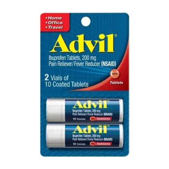 Advil Pain Reliever/Fever Reducer Tablets - Ibuprofen (NSAID) image {9}