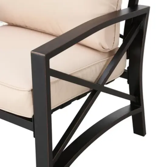 6pc Outdoor Seating Group with Cushions - Patio Festival
 image {4}