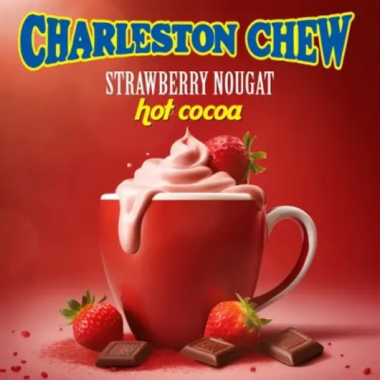 Charleston Chew Strawberry Hot Cocoa, Compatible Keurig KCup Brewers, 40 Count image {5}