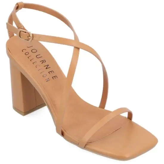 Journee Collection Womens Lenorra Tru Comfort Foam Covered Block Heel Sandals image {13}