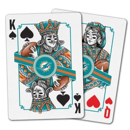 NFL Miami Dolphins Playing Cards image {2}