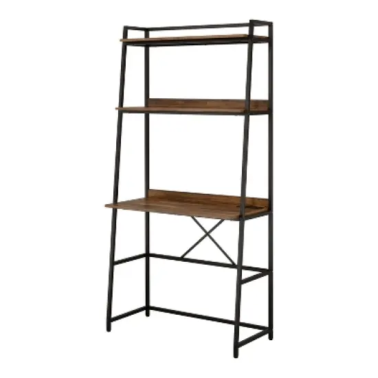 Maybole Writing Desk with Bookcase and USB Plug - HOMES: Inside + Out image {5}