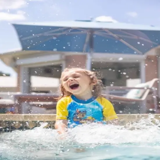 Paw Patrol Rubble Marshall Chase Pullover Rash Guard and Swim Trunks Little Kid  image {7}