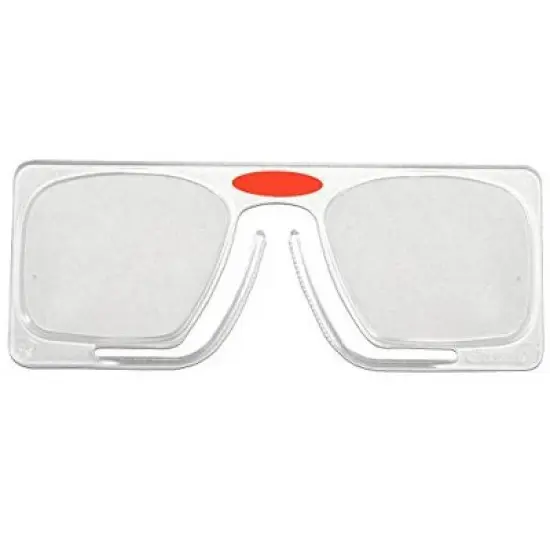 Nose Resting Reading Glasses Clear Blue +1.75 Power Compact Pocket Portable Slim image {1}