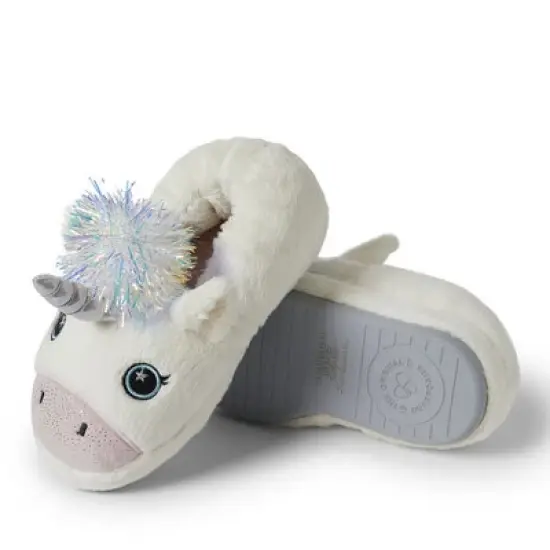 Dearfoams Kids Emery Critter Closed Back Slipper image {6}