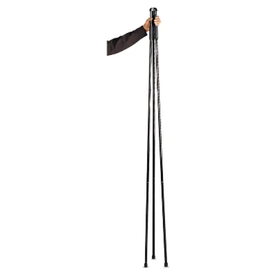 Quartet Heavy-Duty Adjustable Instant Easel Stand 25" to 63" High Steel Black 27E image {3}