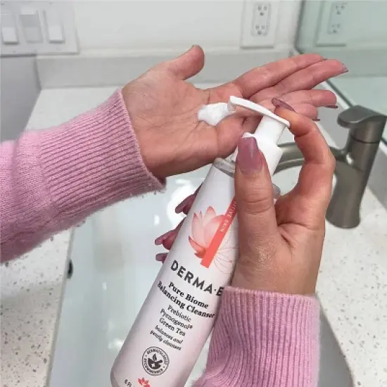 derma e Pure Biome Face Cleanser - 6 fl oz image {5}