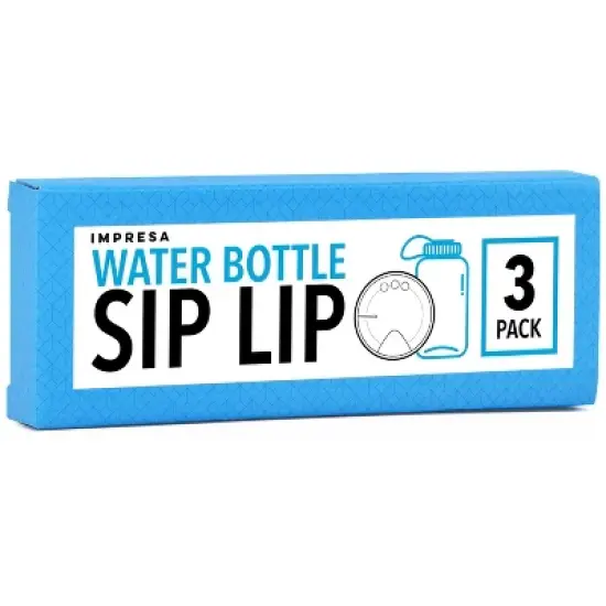 Impresa [3 Pack] Silicone Mouth Splash Guard fits Nalgene Wide Mouth Lid Water Bottles image {6}