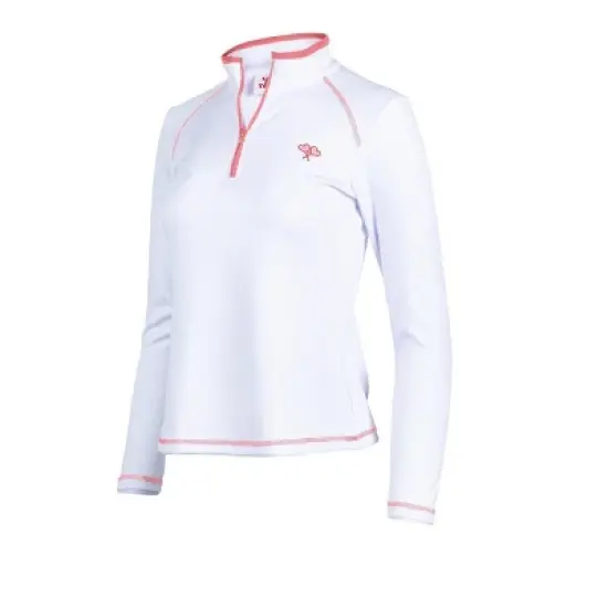 Love All Tennis Women's Nancy 1/4 Zip Jacket image {6}