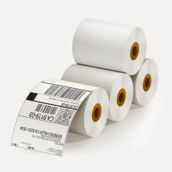 JADENS 4x6" Thermal Shipping Label 350 Labels/Roll image {2}