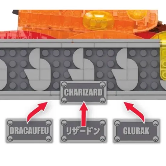 MEGA Pokemon Charizard Building Kit with Motion - 1664pcs image {4}