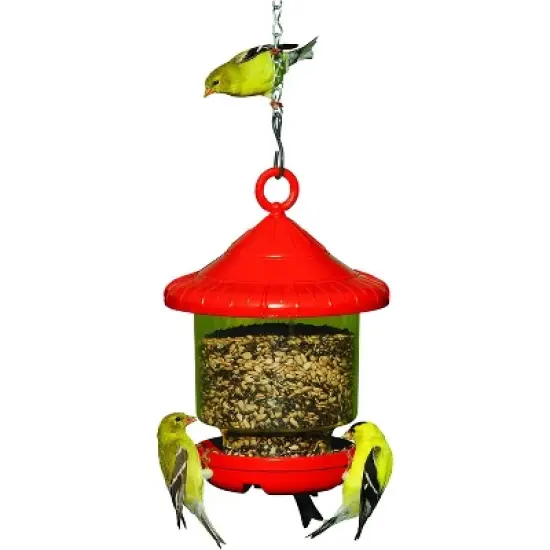 Songbird Essentials Red Clingers Only Bird Feeder (8.5" Tall) image {1}