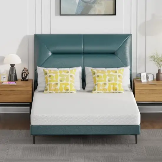 BestMassage 6 Inch Mattress Gel Memory Foam Mattress Medium Firmness Mattresses for Cool Sleep & Pressure Relief CertiPUR-US Certified image {10}