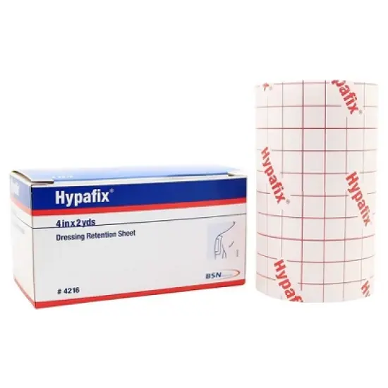 Hypafix White Dressing Retention Tape with Liner NonSterile 4 Inch X 2 Yard 1 per Box image {3}