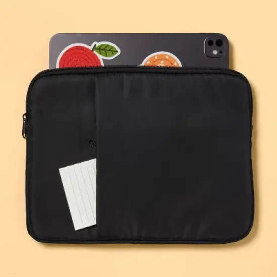 Tablet Pouch with Elastic Band Black - up&up&trade; image {1}
