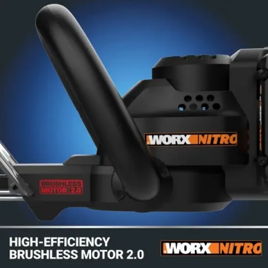 Worx Nitro WG286 40V Power Share 24" Cordless Hedge Trimmer (Battery & Charger Included) image {6}