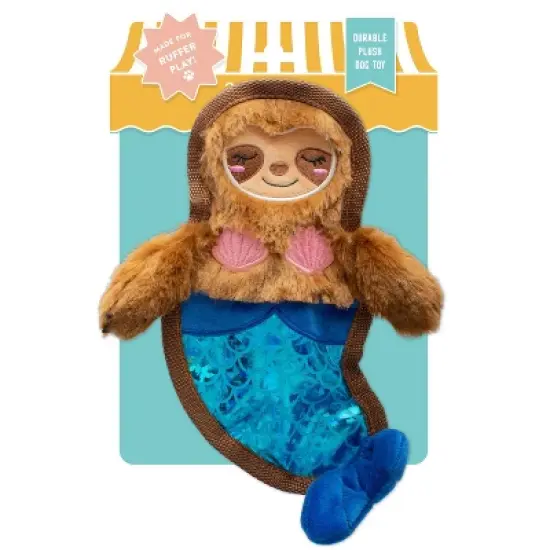 PetShop by Fringe Studio I'll Bring The Bubbles Durable Plush Dog Toy image {4}