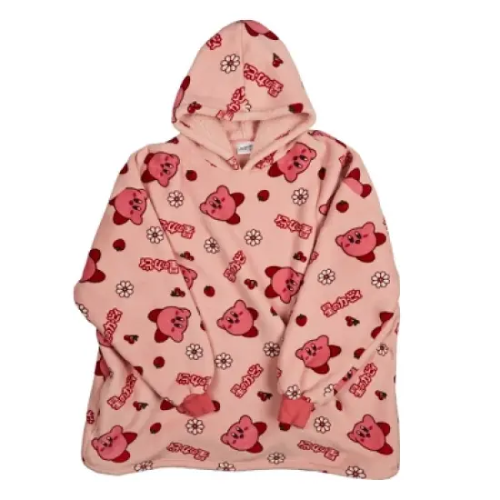 Adult Kirby Oversized Hoodie Blanket Wearable Blanket-OSFA image {5}