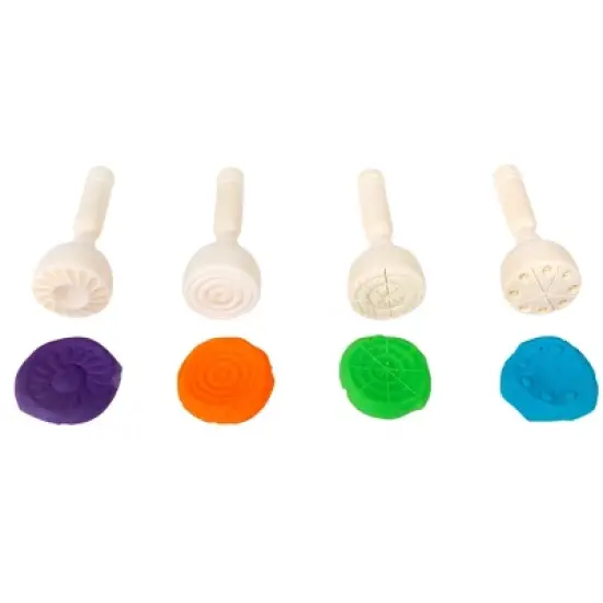 READY 2 LEARN&trade; Wooden Dough Stampers - Set of 4 image {3}