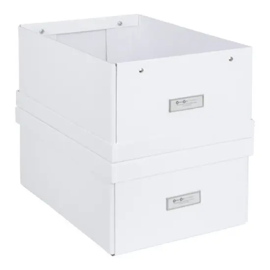 Bigso Katia Collapsible Storage Box with Labelframe - Simple Assembly without Tools image {7}