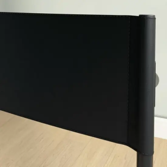 2pk Boulevard Caf&eacute; Dining Chairs Metal and Faux Leather - Sauder image {2}