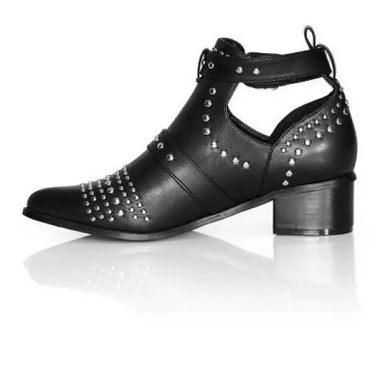 Women's WIDE FIT Cristi Ankle Boot - black | CITY CHIC image {2}