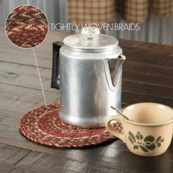 Cider Mill Jute Trivet 8 image {1}