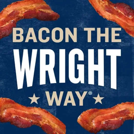 Wright Brand Naturally Smoked Hickory Bacon - 24oz image {2}