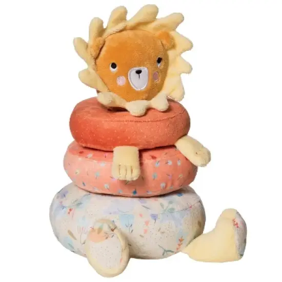 Manhattan Toy Safari Lion Plush Baby Stacking Toy image {5}