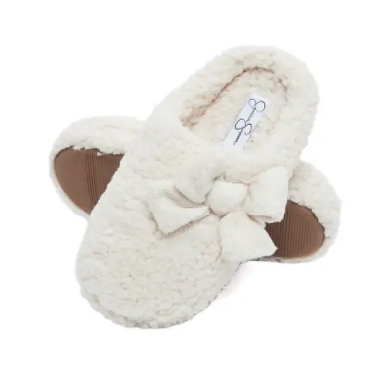 Jessica Simpson Womens Plush Marshmallow Clog Slipper image {13}