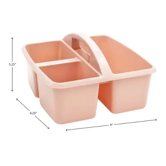 Teacher Created Resources&reg; Blush Plastic Storage Caddy, Pack of 6 image {4}