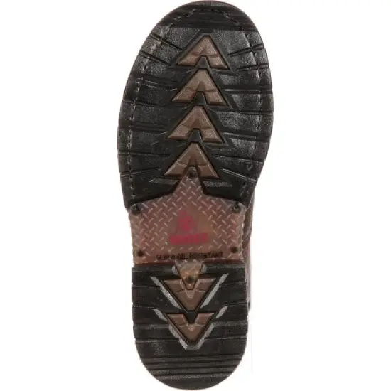 Men's Rocky IronClad Steel Toe Waterproof Work Boot image {1}