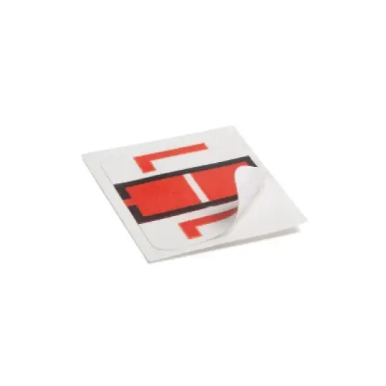 Smead A-Z Color-Coded Bar-Style End Tab Labels Letter L Dark Orange 500/Roll 67082 image {4}