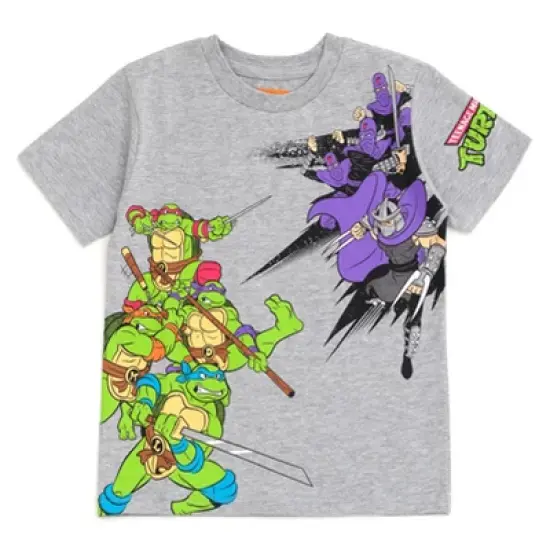 Teenage Mutant Ninja Turtles Leonardo Michelangelo Donatello Raphael 3 Pack T-Shirts Toddler to Big Kid  image {3}