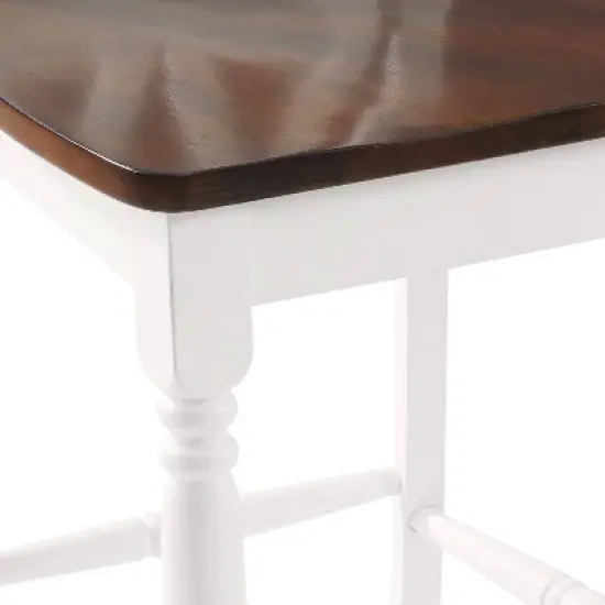 Set of 2 Shelby Barstools Distressed White - Crosley image {12}