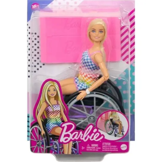 Barbie Fashionistas Doll with Wheelchair and Ramp and Blonde Hair image {5}