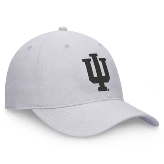 NCAA Indiana Hoosiers Unstructured Chambray Cotton Hat image {2}